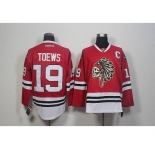 nhl jerseys chicago blackhawks #19 toews red[2016 new][patch C]