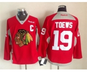 nhl jerseys chicago blackhawks #19 toews red[patch C][new]