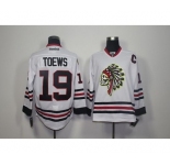 nhl jerseys chicago blackhawks #19 toews white[2016 new][patch C]
