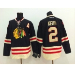 nhl jerseys chicago blackhawks #2 keith black[2015 new classic]