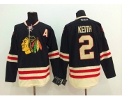 nhl jerseys chicago blackhawks #2 keith black[2015 new classic]