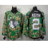 nhl jerseys chicago blackhawks #2 keith camo