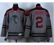 nhl jerseys chicago blackhawks #2 keith grey