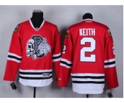 nhl jerseys chicago blackhawks #2 keith red [2014 new]