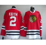 nhl jerseys chicago blackhawks #2 keith red