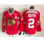 nhl jerseys chicago blackhawks #2 keith red[patch A][new]