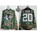 nhl jerseys chicago blackhawks #20 saad camo[2015 stanley cup]