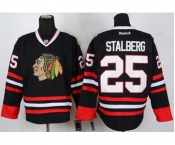 nhl jerseys chicago blackhawks #25 stalberg black