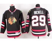 nhl jerseys chicago blackhawks #29 bickell black[2014 new stadium]