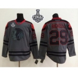 nhl jerseys chicago blackhawks #29 bickell grey[2015 stanley cup]