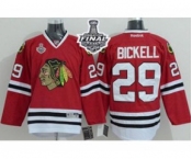 nhl jerseys chicago blackhawks #29 bickell red[2015 stanley cup]