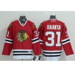 nhl jerseys chicago blackhawks #31 raanta red[raanta]