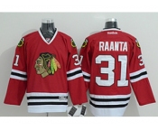 nhl jerseys chicago blackhawks #31 raanta red[raanta]
