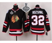 nhl jerseys chicago blackhawks #32 rozsival balck 2014 Stadium Series[2015 stanley cup][rozsival]