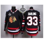 nhl jerseys chicago blackhawks #33 darling black[2015 stanley cup][darling]