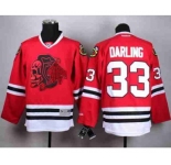 nhl jerseys chicago blackhawks #33 darling red[darling][the skeleton head]