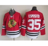 nhl jerseys chicago blackhawks #35 esposito red[m&n]