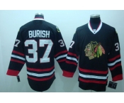 nhl jerseys chicago blackhawks #37 burish black