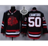 nhl jerseys chicago blackhawks #50 crawford black 2014 Stadium Series[2015 stanley cup]