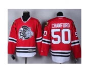 nhl jerseys chicago blackhawks #50 crawford red-1 [2014 new]