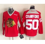 nhl jerseys chicago blackhawks #50 crawford red[new]