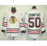 nhl jerseys chicago blackhawks #50 crawford white
