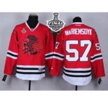 nhl jerseys chicago blackhawks #57 van riemsdyk red-1[the skeleton head][2015 stanley cup]
