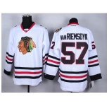 nhl jerseys chicago blackhawks #57 vanriemsdyk white [2014 new]