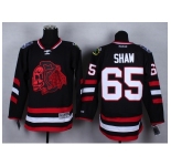 nhl jerseys chicago blackhawks #65 shaw black-1 [2014 new]