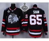 nhl jerseys chicago blackhawks #65 shaw black 2014 Stadium Series [2015 stanley cup]