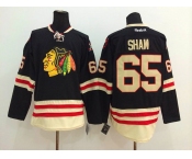 nhl jerseys chicago blackhawks #65 shaw black[2015 new classic]