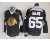 nhl jerseys chicago blackhawks #65 shaw black