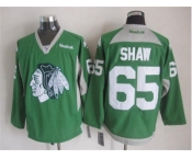 nhl jerseys chicago blackhawks #65 shaw green[new]