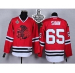 nhl jerseys chicago blackhawks #65 shaw red-1[the skeleton head][2015 stanley cup]
