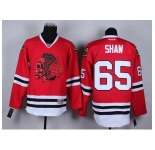 nhl jerseys chicago blackhawks #65 shaw red [2014 new]