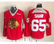 nhl jerseys chicago blackhawks #65 shaw red[new]