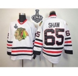 nhl jerseys chicago blackhawks #65 shaw white[2015 stanley cup]