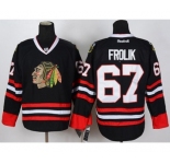nhl jerseys chicago blackhawks #67 frolik black