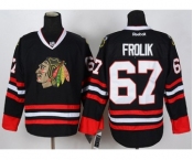 nhl jerseys chicago blackhawks #67 frolik black