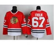 nhl jerseys chicago blackhawks #67 frolik red