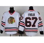 nhl jerseys chicago blackhawks #67 frolik white