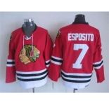nhl jerseys chicago blackhawks #7 esposito red[m&n][esposito]