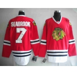nhl jerseys chicago blackhawks #7 seabrook red