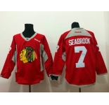 nhl jerseys chicago blackhawks #7 seabrook red[new]