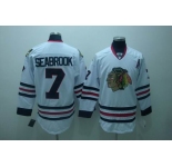 nhl jerseys chicago blackhawks #7 seabrook white