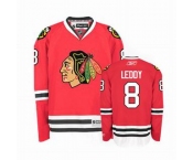 nhl jerseys chicago blackhawks #8 leddy red