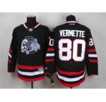 nhl jerseys chicago blackhawks #80 vermette black[2014 new stadium][the skeleton head]