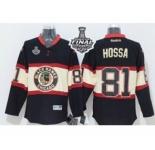 nhl jerseys chicago blackhawks #81 hossa black New Third[2015 stanley cup]