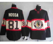 nhl jerseys chicago blackhawks #81 hossa black[third edition]