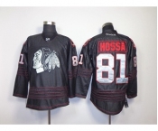 nhl jerseys chicago blackhawks #81 hossa full black